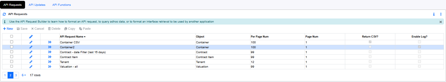 API Guide API Application Log API Request Enable Log
