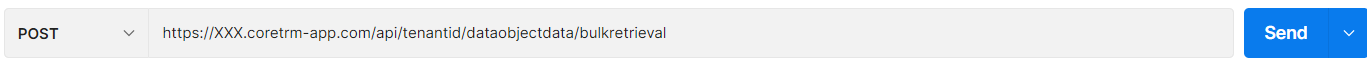 API Guide Bulk Retrieval Postman Post URL