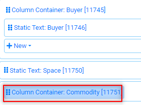 Implementation Document Builder Trade Recap Commodity Section