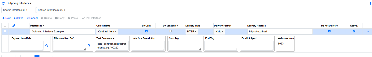 Implementation Interface Builder Outgoing Interface