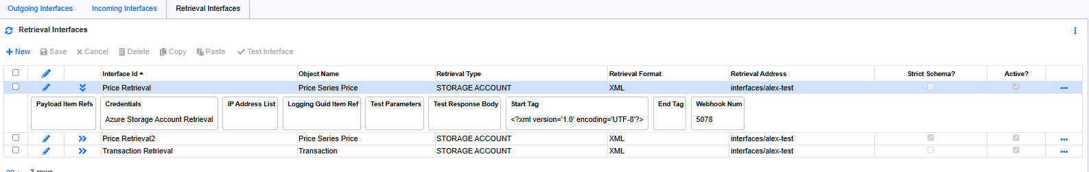 Implementation Interface Builder Retrieval Interface