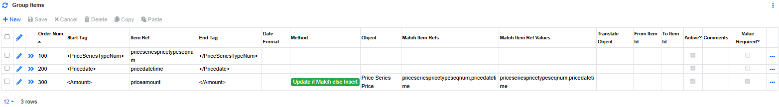 Implementation Interface Builder Reterival Interface Group Items