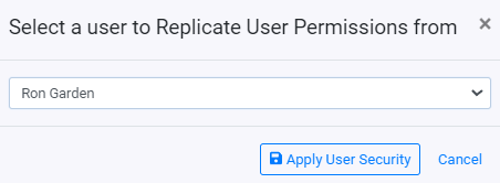 Implementation Security Model Replicate User Permission Box
