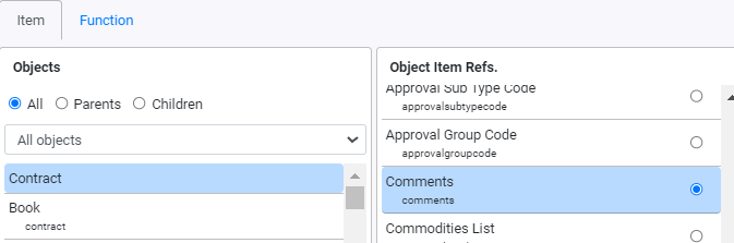 Implementation View Builder Contract Select Comments