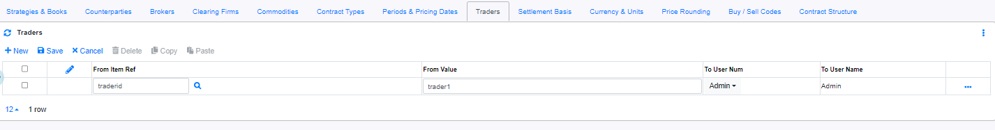 ICE Exchange Interface Interface Mappings Traders